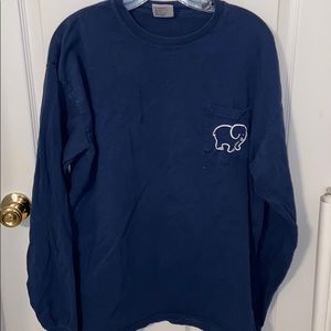 Ivory Ella Navy Longsleeve